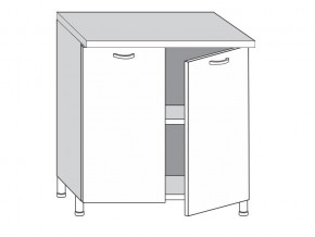 2.80.2 Шкаф-стол на 800мм с 2-мя дверцами в Кунгуре - kungur.magazinmebel.ru | фото