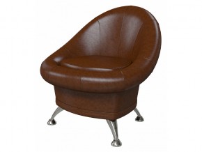 Банкетка-кресло 6-5104 коричневая в Кунгуре - kungur.magazinmebel.ru | фото - изображение 1