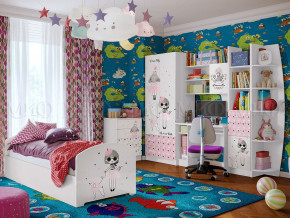 Детская комната Юниор-2 Мальвина в Кунгуре - kungur.magazinmebel.ru | фото