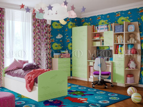 Детская комната Юниор-2 Салатовый в Кунгуре - kungur.magazinmebel.ru | фото