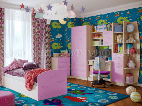 Детская комната Юниор-2 Сиреневый в Кунгуре - kungur.magazinmebel.ru | фото
