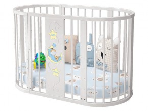 Детская кроватка белая Эстель в Кунгуре - kungur.magazinmebel.ru | фото
