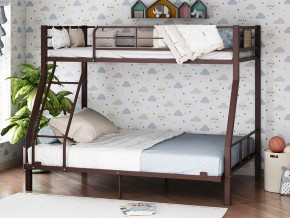 Двухъярусная кровать Гранада-1 140 Коричневый в Кунгуре - kungur.magazinmebel.ru | фото - изображение 1