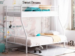 Двухъярусная кровать Гранада-3 140 белый в Кунгуре - kungur.magazinmebel.ru | фото - изображение 1
