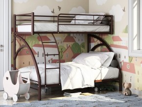 Двухъярусная кровать Виньола 2 Коричневая в Кунгуре - kungur.magazinmebel.ru | фото - изображение 1