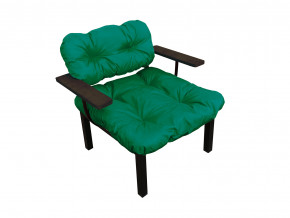Кресло Дачное зелёная подушка в Кунгуре - kungur.magazinmebel.ru | фото - изображение 1