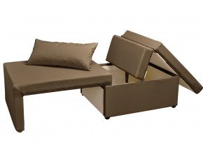 Кресло-кровать Милена рогожка brown в Кунгуре - kungur.magazinmebel.ru | фото - изображение 3