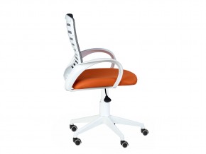 Кресло оператора Ирис white стандарт черный/оранжевый в Кунгуре - kungur.magazinmebel.ru | фото - изображение 2