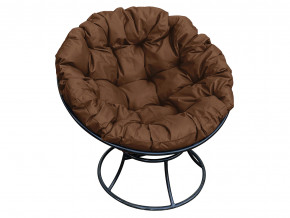 Кресло Папасан без ротанга коричневая подушка в Кунгуре - kungur.magazinmebel.ru | фото - изображение 1