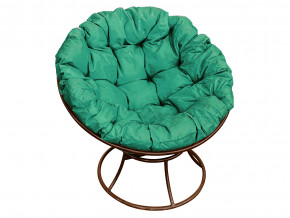 Кресло Папасан без ротанга зелёная подушка в Кунгуре - kungur.magazinmebel.ru | фото - изображение 1