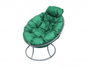 Кресло Папасан мини без ротанга зелёная подушка в Кунгуре - kungur.magazinmebel.ru | фото - изображение 1