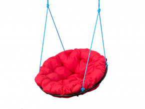 Кресло Папасан подвесное красная подушка в Кунгуре - kungur.magazinmebel.ru | фото