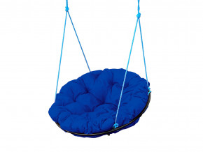 Кресло Папасан подвесное синяя подушка в Кунгуре - kungur.magazinmebel.ru | фото