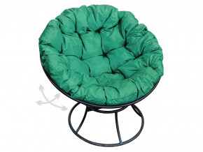 Кресло Папасан пружинка без ротанга зелёная подушка в Кунгуре - kungur.magazinmebel.ru | фото