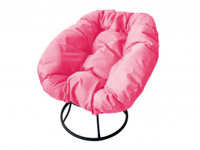 Кресло Пончик без ротанга розовая подушка в Кунгуре - kungur.magazinmebel.ru | фото - изображение 1