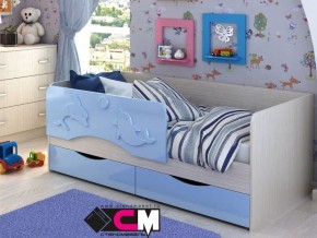 Кровать детская Алиса КР 812 голубая 1600 в Кунгуре - kungur.magazinmebel.ru | фото - изображение 1