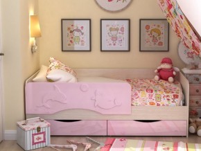 Кровать детская Алиса КР 812 розовая 1600 в Кунгуре - kungur.magazinmebel.ru | фото
