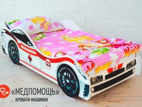 Кровать детская машина Медпомощь в Кунгуре - kungur.magazinmebel.ru | фото - изображение 1