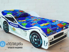 Кровать детская машина Полиции в Кунгуре - kungur.magazinmebel.ru | фото