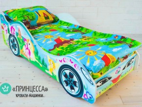Кровать детская машинка Принцесса в Кунгуре - kungur.magazinmebel.ru | фото