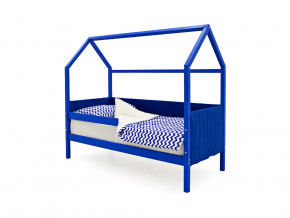 Кровать-домик мягкий Svogen с бортиком синий в Кунгуре - kungur.magazinmebel.ru | фото - изображение 1