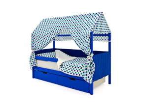 Кровать-домик мягкий Svogen с ящиками и бортиком синий в Кунгуре - kungur.magazinmebel.ru | фото - изображение 6