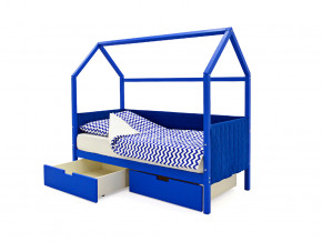 Кровать-домик мягкий Svogen с ящиками синий в Кунгуре - kungur.magazinmebel.ru | фото - изображение 3