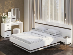 Кровать двойная Соло 1600 Белый в Кунгуре - kungur.magazinmebel.ru | фото - изображение 2