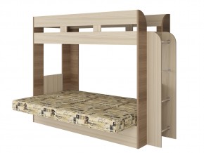 Кровать двухъярусная Карамель 75 шимо ткань савана в Кунгуре - kungur.magazinmebel.ru | фото - изображение 2