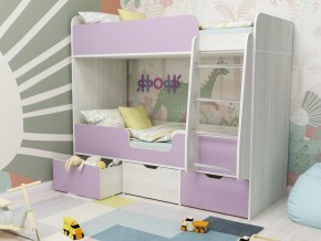 Кровать двухъярусная Малыш двойняшка винтерберг-ирис в Кунгуре - kungur.magazinmebel.ru | фото