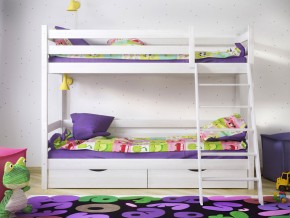 Кровать двухъярусная Сонечка с ящиками и лестницей в Кунгуре - kungur.magazinmebel.ru | фото - изображение 2