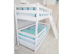 Кровать двухъярусная Сонечка с наклонной лестницей и ящиками в Кунгуре - kungur.magazinmebel.ru | фото - изображение 3