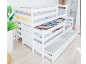 Кровать из массива с выдвижным спальным местом Матрешка Эко в Кунгуре - kungur.magazinmebel.ru | фото - изображение 2