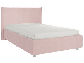 Кровать Квест 1200 велюр нежно-розовый в Кунгуре - kungur.magazinmebel.ru | фото