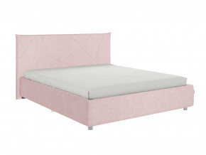 Кровать Квест 1600 велюр нежно-розовый в Кунгуре - kungur.magazinmebel.ru | фото