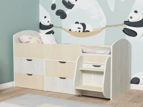 Кровать Малыш-7 Винтербер-Дуб в Кунгуре - kungur.magazinmebel.ru | фото - изображение 1