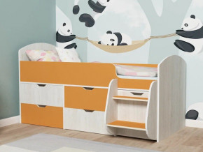 Кровать Малыш-7 Винтербер-Оранжевый в Кунгуре - kungur.magazinmebel.ru | фото