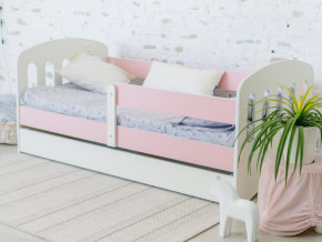 Кровать Малыш с ящиком розовый в Кунгуре - kungur.magazinmebel.ru | фото