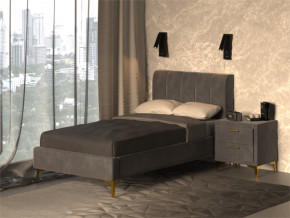 Кровать Рошаль 900 серый в Кунгуре - kungur.magazinmebel.ru | фото - изображение 2