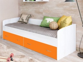 Кровать с выкатными ящиками Винтерберг, оранжевый в Кунгуре - kungur.magazinmebel.ru | фото