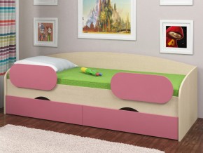 Кровать Соня 2 дуб молочный-розовый в Кунгуре - kungur.magazinmebel.ru | фото - изображение 2