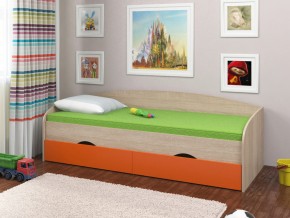 Кровать Соня 2 сонома-оранжевый в Кунгуре - kungur.magazinmebel.ru | фото - изображение 1