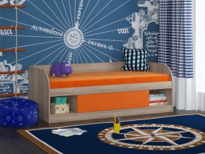 Кровать Соня 4 сонома-оранжевый в Кунгуре - kungur.magazinmebel.ru | фото