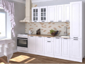 Кухонный гарнитур 12 Белый Вегас 2200 мм в Кунгуре - kungur.magazinmebel.ru | фото - изображение 1