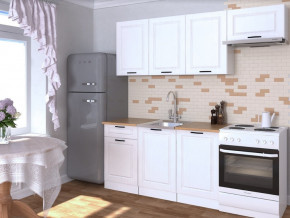 Кухонный гарнитур 13 Белый Вегас 2100 мм в Кунгуре - kungur.magazinmebel.ru | фото - изображение 1