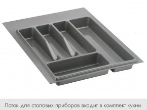 Кухонный гарнитур 1600 Лиственница охотская, белый бланш в Кунгуре - kungur.magazinmebel.ru | фото - изображение 2