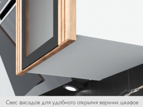 Кухонный гарнитур 1600 Лиственница охотская, белый бланш в Кунгуре - kungur.magazinmebel.ru | фото - изображение 3
