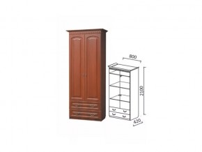 Шкаф 2-х дверный с ящиками Гармония 4 G43613 в Кунгуре - kungur.magazinmebel.ru | фото - изображение 3
