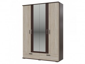 Шкаф 4-х дверный с ящиками Даллас 4-4818 в Кунгуре - kungur.magazinmebel.ru | фото - изображение 2