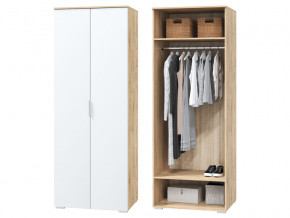 Шкаф для одежды 2-х дверный Сканди белый в Кунгуре - kungur.magazinmebel.ru | фото
